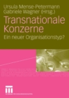 Image for Transnationale Konzerne: Ein neuer Organisationstyp?