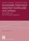 Image for Sozialstaat Osterreich zwischen Kontinuitat und Umbau: Bilanz der OVP/ FPO/ BZO-Koalition