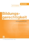 Image for Bildungsgerechtigkeit: Jahresgutachten 2007.