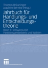 Image for Jahrbuch fur Handlungs- und Entscheidungstheorie: Band 4: Schwerpunkt Parteienwettbewerb und Wahlen
