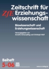 Image for Biowissenschaft und Erziehungswissenschaft: Zeitschrift fur Erziehungswissenschaft. Beiheft 5/2006 : 5