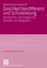 Image for Geschlechterdifferenz und Schulleistung: Deutsche und englische Studien im Vergleich