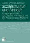 Image for Sozialstruktur und Gender: Analyse geschlechtsspezifischer Kriminalitat mit der Anomietheorie Mertons