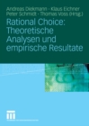 Image for Rational Choice: Theoretische Analysen und empirische Resultate