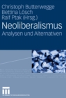 Image for Neoliberalismus: Analysen und Alternativen