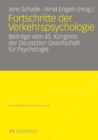 Image for Fortschritte der Verkehrspsychologie: Beitrage vom 45. Kongress der Deutschen Gesellschaft fur Psychologie