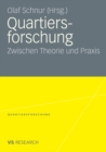 Image for Quartiersforschung: Zwischen Theorie und Praxis