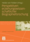 Image for Perspektiven erziehungswissenschaftlicher Biographieforschung