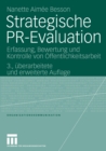 Image for Strategische PR-Evaluation: Erfassung, Bewertung und Kontrolle von Offentlichkeitsarbeit