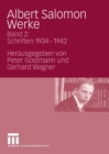 Image for Albert Salomon Werke: Bd. 2: Schriften 1934 - 1942