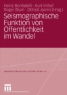 Image for Seismographische Funktion von Offentlichkeit im Wandel