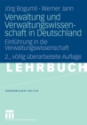 Image for Verwaltung und Verwaltungswissenschaft in Deutschland: Einfuhrung in die Verwaltungswissenschaft : 36