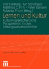 Image for Lernen und Kultur: Kulturwissenschaftliche Perspektiven in den Bildungswissenschaften : 46