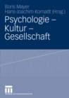 Image for Psychologie - Kultur - Gesellschaft