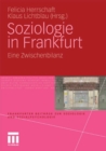 Image for Soziologie in Frankfurt: Eine Zwischenbilanz