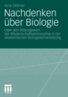 Image for Nachdenken uber Biologie: Uber den Bildungswert der Wissenschaftsphilosophie in der akademischen Biologielehrerbildung