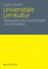Image for Universitare Lernkultur: Fallstudien aus Deutschland und Schweden