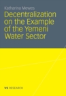 Image for Decentralization on the Example of the Yemeni Water Sector