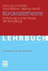 Image for Burokratietheorie: Einfuhrung in eine Theorie der Verwaltung