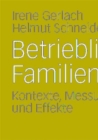 Image for Betriebliche Familienpolitik: Kontexte, Messungen Und Effekte