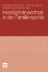 Image for Paradigmenwechsel in der Familienpolitik