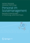 Image for Personal im Sozialmanagement: Neueste Entwicklungen in Forschung, Lehre und Praxis