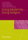 Image for Doing Modernity - Doing Religion