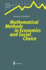 Image for Mathematical methods in economics and social choice