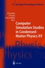 Image for Computer Simulation Studies in Condensed-Matter Physics XV