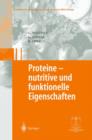 Image for Proteine - nutritive und funktionelle Eigenschaften