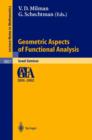 Image for Geometric Aspects of Functional Analysis : Israel Seminar 2001-2002