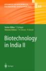 Image for Biotechnology in India II
