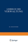 Image for Lehrbuch der Verwaltung
