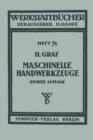 Image for Maschinelle Handwerkzeuge