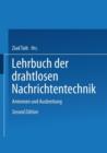 Image for Lehrbuch der Drahtlosen Nachrichtentechnik