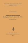 Image for African Agricultural Production Development Policy in Kenya 1952–1965