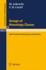 Image for Groups of Homotopy Classes