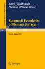 Image for Kuramochi Boundaries of Riemann Surfaces
