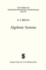 Image for Algebraic Systems