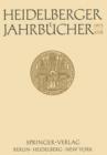Image for Heidelberger Jahrbucher XVII