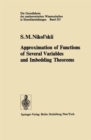 Image for Approximation of Functions of Several Variables and Imbedding Theorems