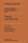 Image for Theorie und Erfahrung : Begriffsformen, Wissenschaftssprache, empirische Signifikanz und theoretische Begriffe