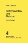 Image for Determinanten und Matrizen : Lineare Algebra