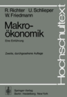 Image for Makrooekonomik : Eine Einfuhrung
