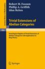 Image for Trivial Extensions of Abelian Categories : Homological Algebra of Trivial Extensions of Abelian Catergories with Applications to Ring Theory