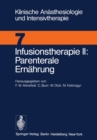 Image for Infusionstherapie II Parenterale Ernahrung