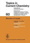 Image for Structure of Liquids