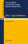Image for ISILC - Logic Conference