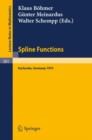 Image for Spline Functions