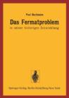 Image for Das Fermatproblem in seiner bisherigen Entwicklung